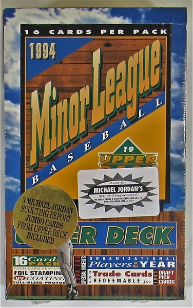 1994 Upper Deck Minor League Baseball Box
