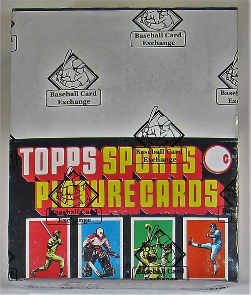 1981 Topps Baseball Rack Pack Box BBCE Sealed 