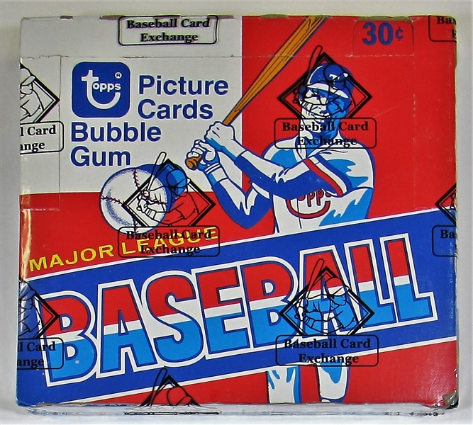 1979 Topps Baseball Cello Box BBCE Sealed