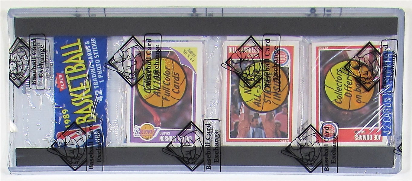 1989-90  Basketball Fleer Rack Pack BBCE