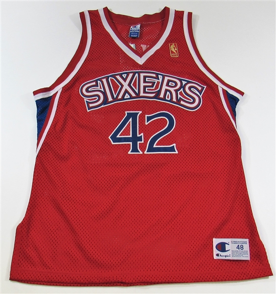 Jerry Stackhouse Signed Sixers Jersey New - JSA