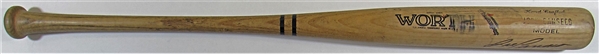 1986-89 Jose Canseco Game Used & Signed Bat
