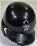 1995-97 Quinton McCracken Game Used Rockies Batting Helmet
