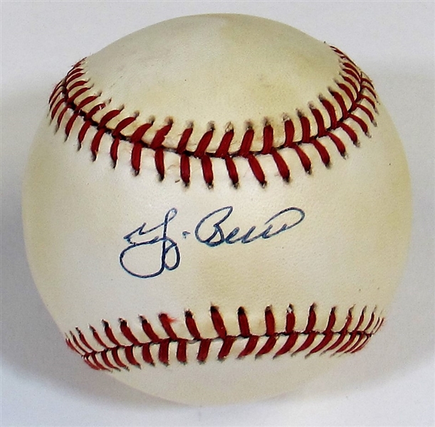 Yogi Berra Signed Baseball - JSA 