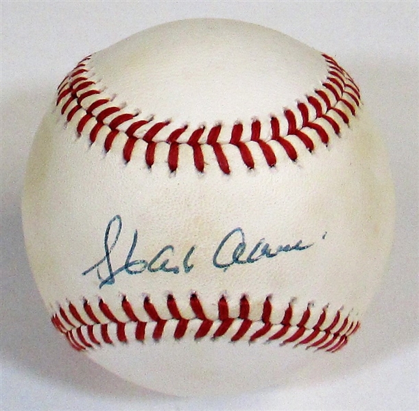 Hank Aaron Signed Baseball - JSA