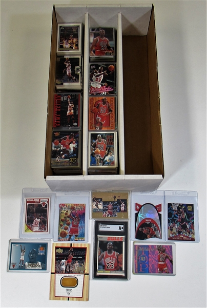 Lot of 750+ Michael Jordan Cards w/Base & Inserts