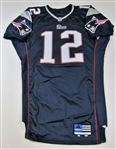 Tom Brady Game Used 2000 Rookie Patriots Jersey