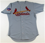 1997 Dennis Eckersley Game Used St Louis Cardinals Jersey