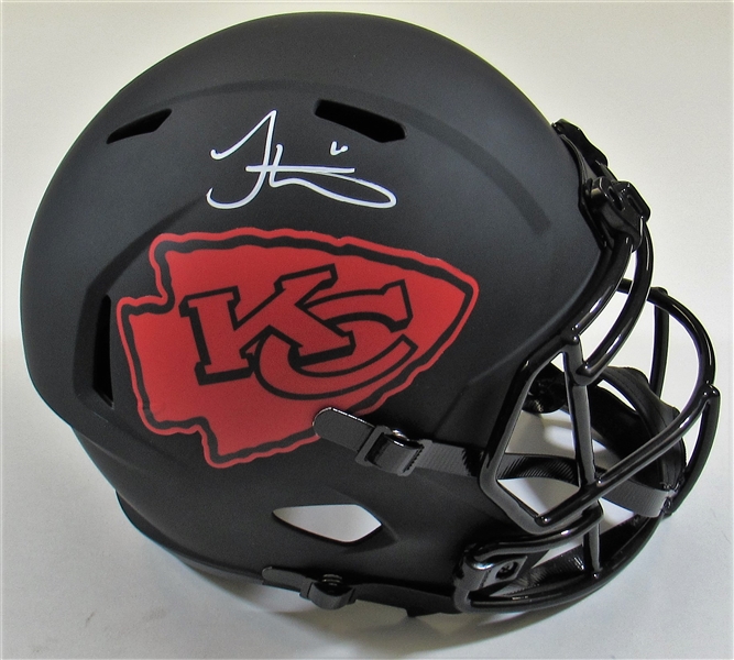 Tyreek Hill Signed Kansas City Chiefs Full Size Football Helmet - JSA