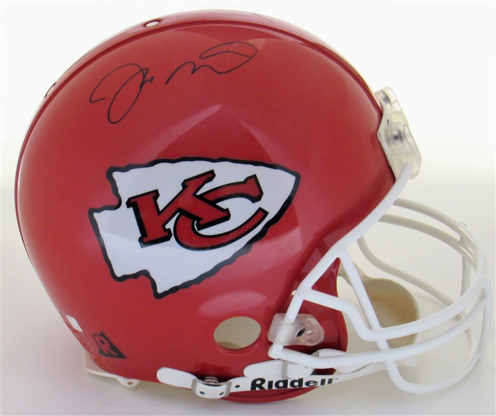 Joe Montana Signed Kansas City Chiefs Pro Model Helmet - Goldin Authenticity