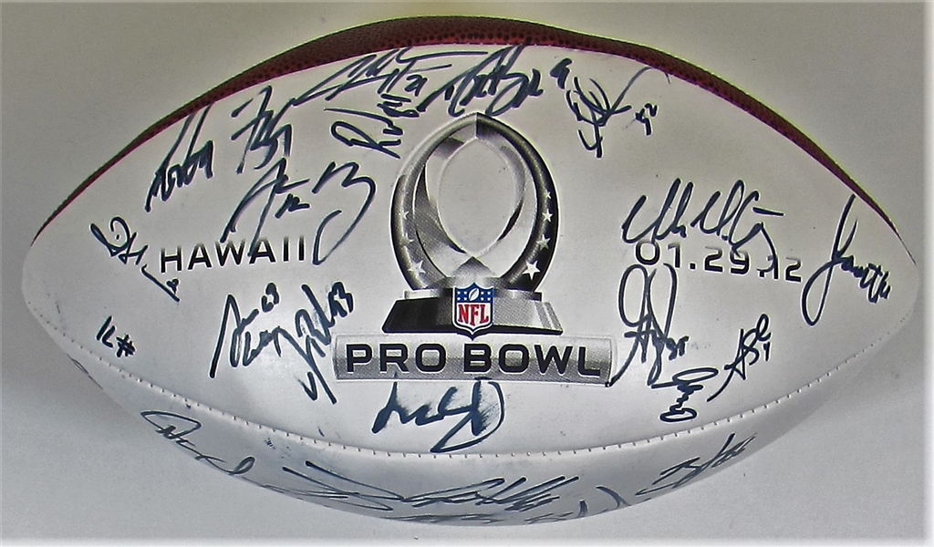 2012 Pro Bowl Multi-Signed LOA James Daniels Game Operations 