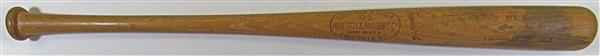 1952-60 Bill Tuttle Game Used Bat