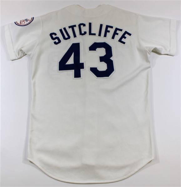 1980 Rick Sutcliffe Game Used LA Dodgers All-Star Patch Jersey