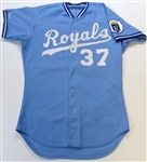 1989 Charlie Leibrandt  Kansas City Royals Game Used Jersey