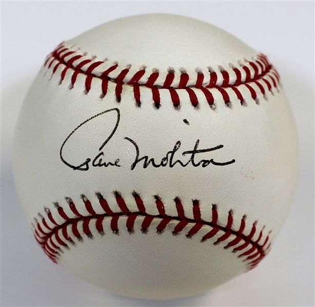 Paul Molitor Single Signed Baseball - JSA