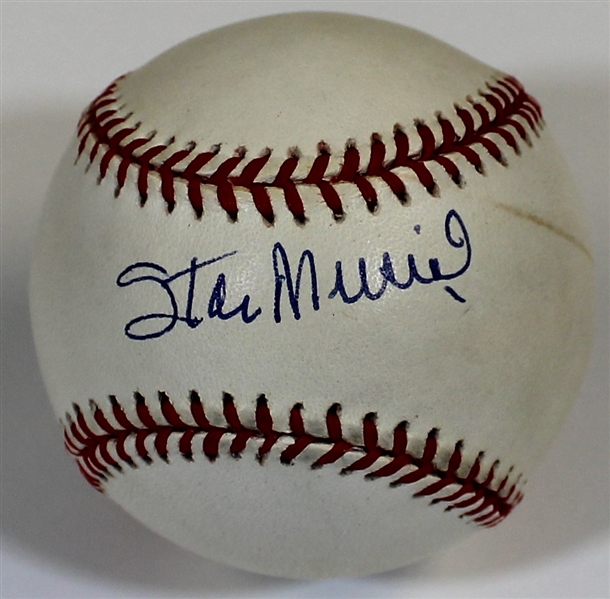 Stan Musial Signed Cardinals Baseball - JSA