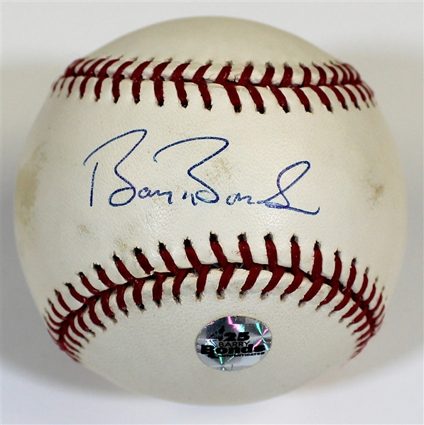 Barry Bonds Signed Baseball - JSA