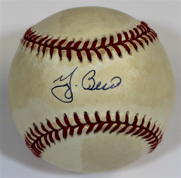 Yogi Berra Signed Baseball - JSA