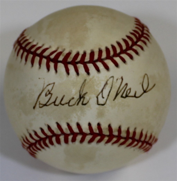 Buck ONeil Signed Baseball - JSA