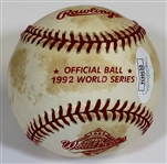 Roberto Alomar Signed 1992 WS Baseball - JSA