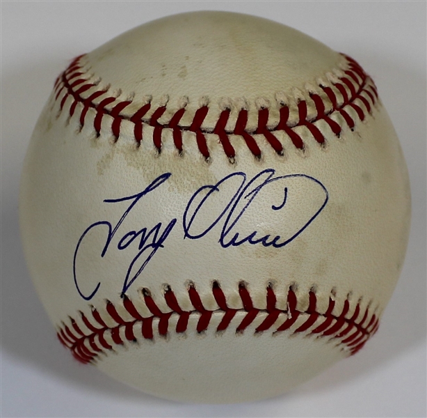 Tony Oliva Signed Baseball - JSA