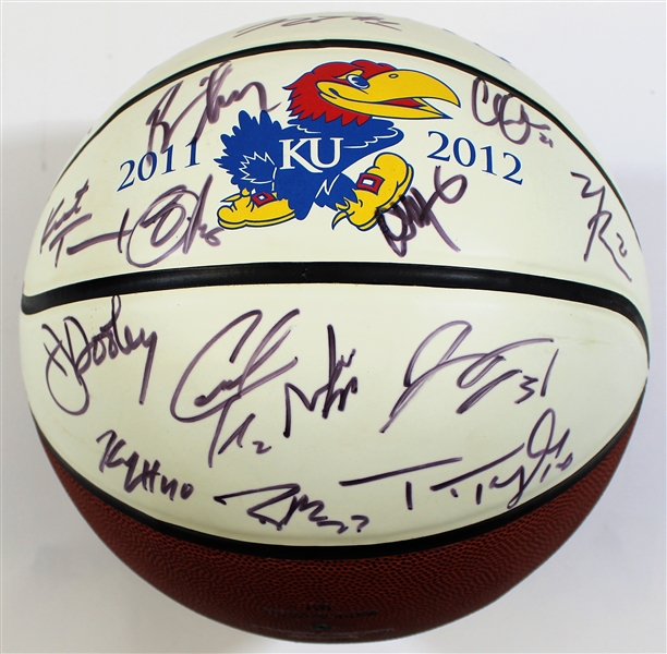 Kansas University Signed 2011-2012 Basketball