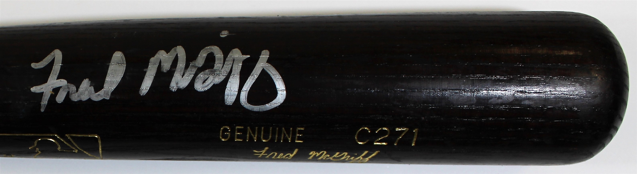 1999-2000 Fred McGriff Game Used and Signed  Bat