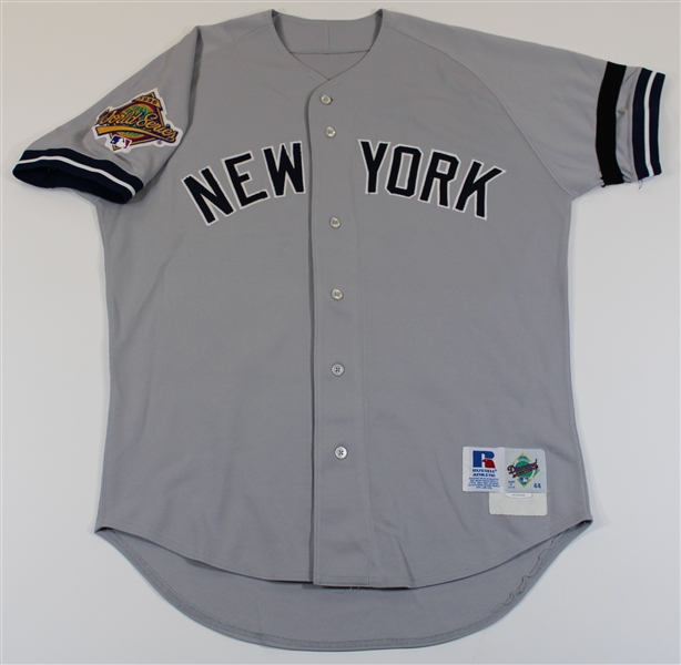 1996 ALCS Mariano Rivera Game Used Jersey - Photo Match
