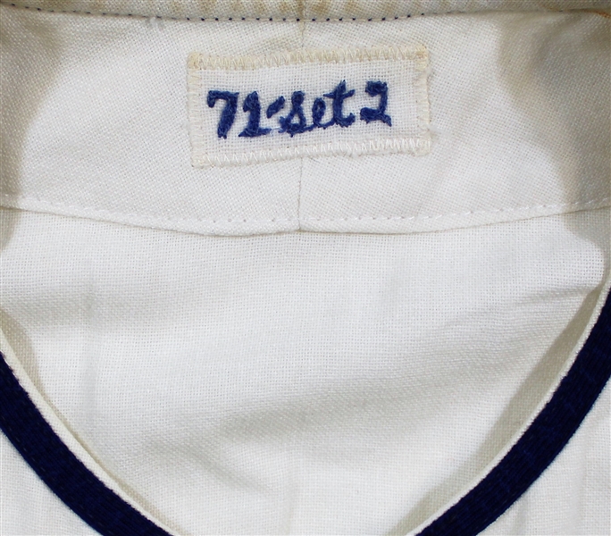 Tom Burgmeier 1971 Game Used Jersey & Pants-Belt-Stirups KC Royals