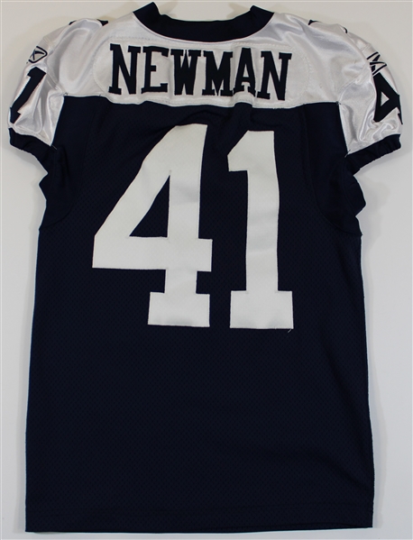 Terrance Newman 2010 Game Used Dallas Cowboys Jersey - Steiner LOA