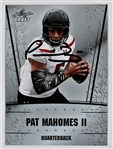 Patrick Mahomes Leaf Draft Card Signed - JSA