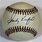 Sandy Koufax Signed NL Baseball - JSA