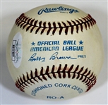 Chas Gehringer Signed Bobby Brown Baseball - JSA