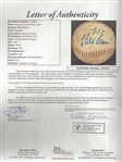 Hank Aaron Signed Baseball Lot of 2 - JSA