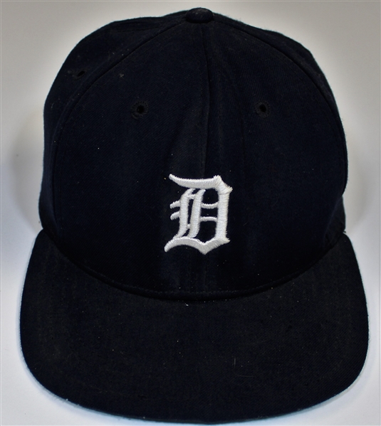 Lance Parrish 1984 Game Used & Signed Cap