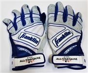 Mike Moustakas 2017 All-Star Game Used Batting Gloves - Miami