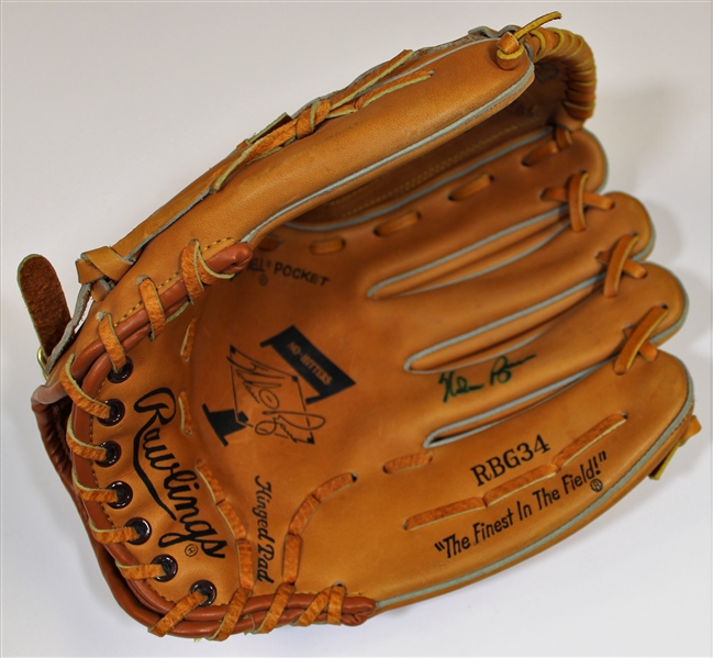 Nolan Ryan Signed Rawlings Pro Model Glove - JSA