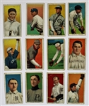 Lot of 12 T206 Tobacco Cards (Polar Bear Backs)