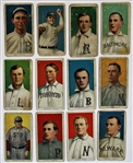Lot Of 12 T206 Tobacco Cards (Piedmont Backs)