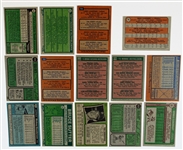 Vintage Lot of 14 HOF/Stars Rookie Baseball Cards
