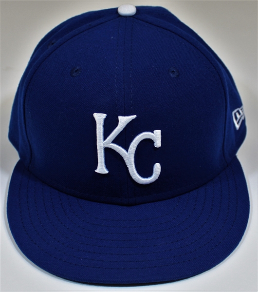 Scott Blewett Kansas City Royals Game Used Cap