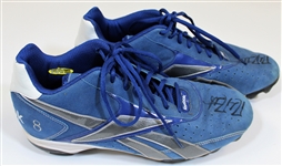 Mike Moustakas 2015 Game Used & Signed Cleats