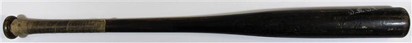1980-83 Willie Wilson Game Used & Signed R161 Bat