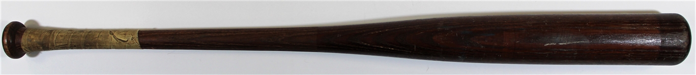 1983-85 Frank White Game Used & Signed Royals Bat