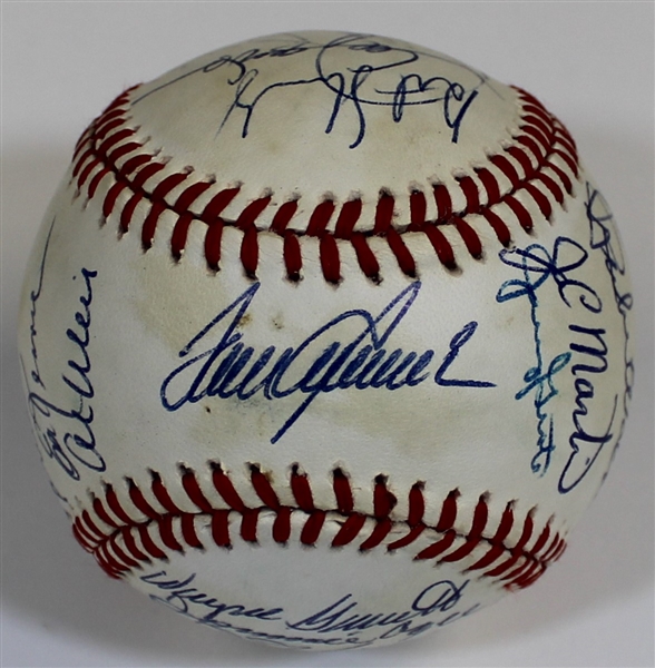 Lot Detail - New York Mets 1969 Team Signed Reunion Baseball