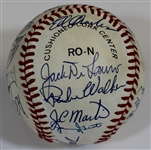 New York Mets 1969 Team Signed Reunion Baseball 