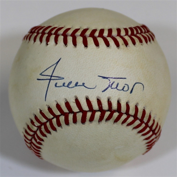 Willie Mays Single Signed Baseball - JSA