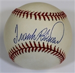 Frank Robinson Signed Baseball 