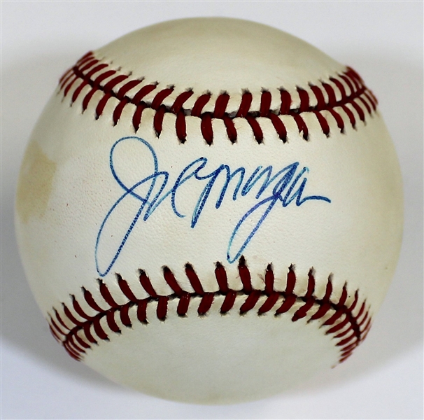 Joe Morgan Signed Baseball