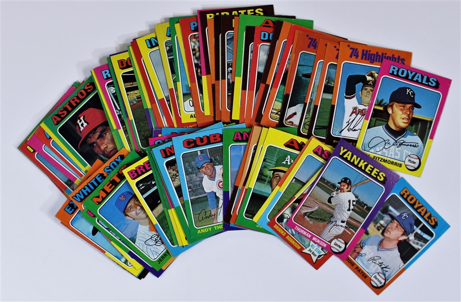Lot of 84 Vintage Baseball Cards